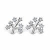 Elisa Tree of Life 925 Silver Earrings