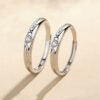 Forever Together Engagement Bands for couples