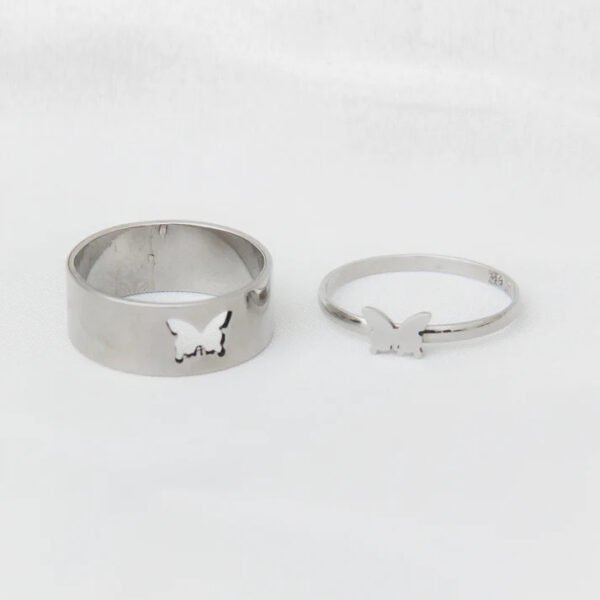 The Butterfly Ring for Couples Together