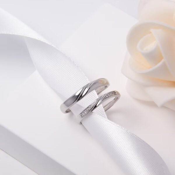 Twist Band for Couples Side Angle