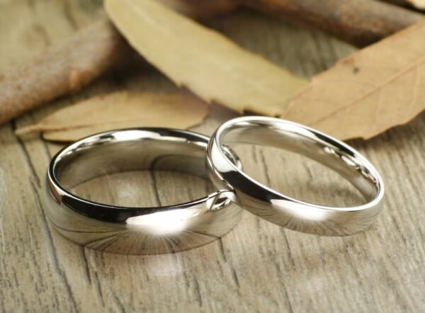 His & Hers Matching Wedding Band For couples