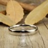 His & Hers Matching Wedding Band Front view